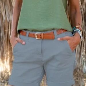Women’s lightweight cotton blue shorts